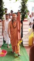 H.H. Swamiji's visit to Arekal Mahasati Temple 